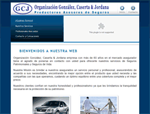 Tablet Screenshot of organizaciongcj.com.ar